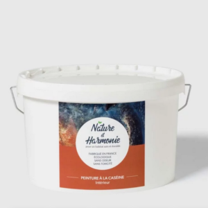 pot de peinture à la caséine, idéale pour les murs et plafonds intérieurs - 100% naturelle