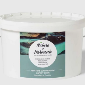 Peinture Eco Premium satin vendue par Natur'Ologis, magasin revendeur à Brunstatt-Mulhouse