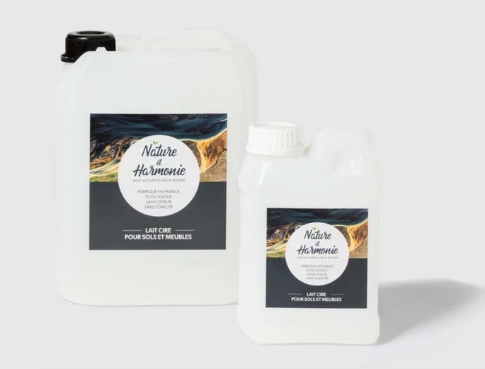 3 pots lait Cire pour Sols et Meubles, vendus par Natur'Ologis, magasin revendeur à Brunstatt-Mulhouse